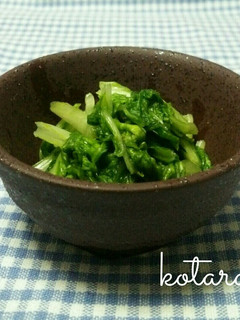 山東菜の漬物-レシピのメイン写真