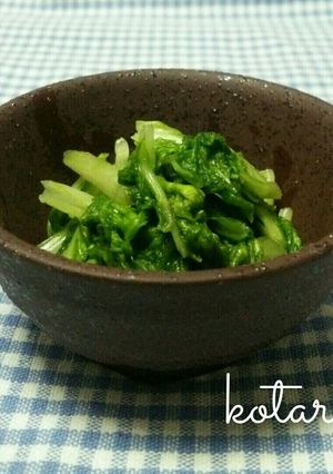 山東菜の漬物-レシピのメイン写真