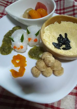 離乳食初期中期後期お祝いにも☆十五夜膳-レシピのメイン写真