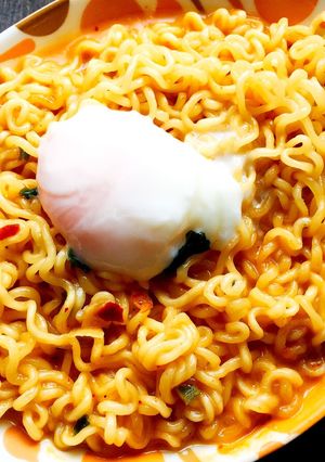 まろやかミルク辛ラーメン♡-レシピのメイン写真
