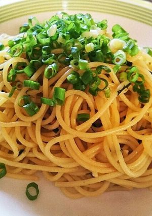 簡単、混ぜるだけのお茶漬けパスタ❗-レシピのメイン写真
