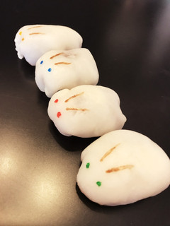 簡単☆お月見うさぎ団子-レシピのメイン写真