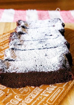 濃厚❤豆腐でダブルチョコケーキ*粉類不要-レシピのメイン写真
