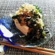 豆腐とダシのサラダ仕立て