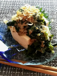 豆腐とダシのサラダ仕立て-レシピのメイン写真