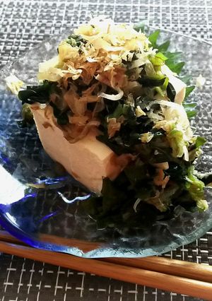 豆腐とダシのサラダ仕立て-レシピのメイン写真
