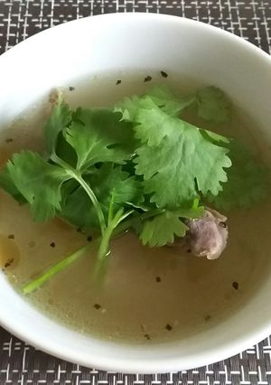 冬瓜と豚スジ肉のエスニックスープ-レシピのメイン写真