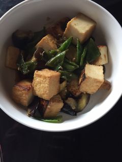 厚揚げと茄子とピーマンの味噌炒め-レシピのメイン写真