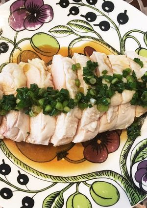 【簡単ヘルシー】鶏ムネ肉のネギソースかけ-レシピのメイン写真