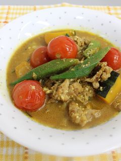 豚肉と夏野菜のカレー煮-レシピのメイン写真