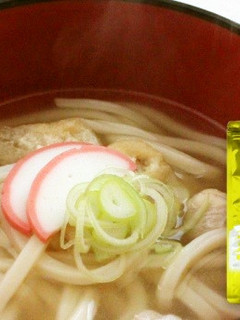 和風だしで鶏肉と油揚げのうどん-レシピのメイン写真