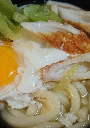 ☆月見うどん-レシピのメイン写真