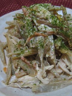 ★ささ身と炒めごぼうの胡麻マヨサラダ★-レシピのメイン写真