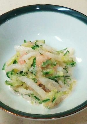 大根ときゅうりの明太マヨ和え-レシピのメイン写真