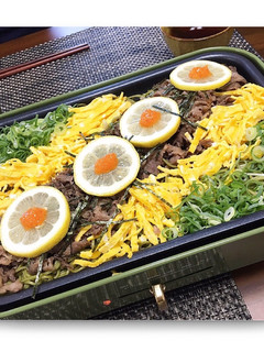ホットプレートで瓦そば!おもてなし料理-レシピのメイン写真