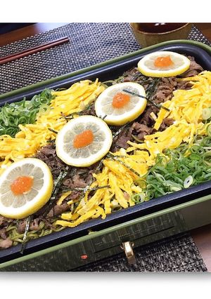 ホットプレートで瓦そば！おもてなし料理-レシピのメイン写真