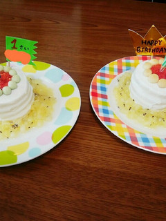 1歳 バースデーケーキ-レシピのメイン写真
