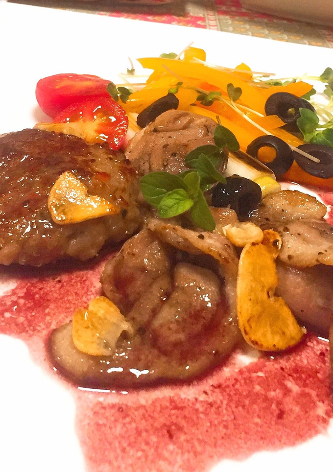 鴨のソテー赤ワインソース　鍋用のお肉で♪-レシピのメイン写真