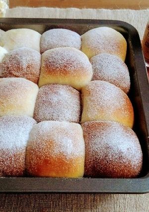 もちふわ～♪簡単ミルク＆ココアちぎりパン-レシピのメイン写真