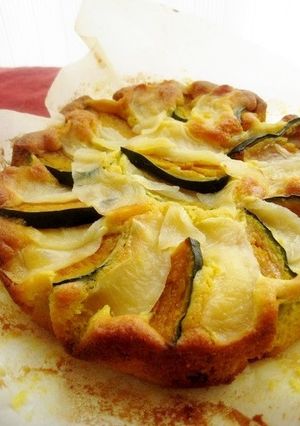 リンゴと南瓜の焼きケーキ-レシピのメイン写真