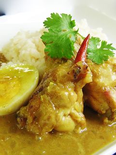 チキンと卵のココナッツカレー-レシピのメイン写真