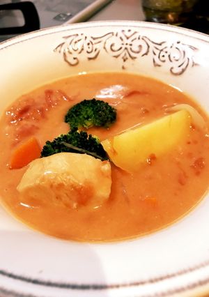 超簡単!トマト缶でトマトクリームシチュー-レシピのメイン写真