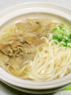 超簡単!白だしで沖縄そば-レシピのメイン写真