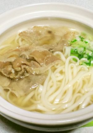 超簡単!白だしで沖縄そば-レシピのメイン写真