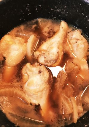 簡単☆大根と手羽元のにんにく醤油煮-レシピのメイン写真