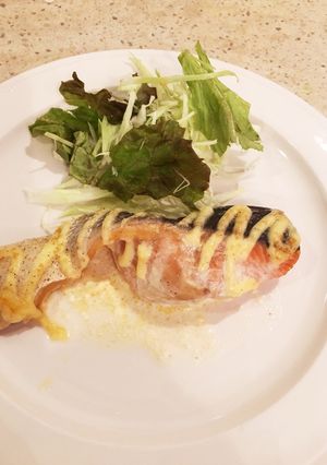 鮭がフワフワっ！超ラクちん鮭マヨネーズ焼-レシピのメイン写真