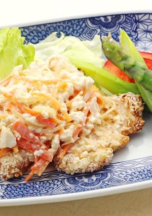 チキン南蛮風　豆腐のタルタルソースのせ-レシピのメイン写真