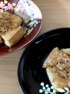 あと一品!超簡単厚揚げの鰹節のせ☆彡.。-レシピのメイン写真