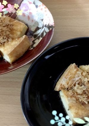 あと一品！超簡単厚揚げの鰹節のせ☆彡.。-レシピのメイン写真