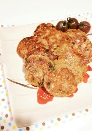 もっちり♪こぶおろしじゃがいも煎餅焼き-レシピのメイン写真