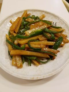 ジャガイモとピーマンのオイスター炒め☆-レシピのメイン写真