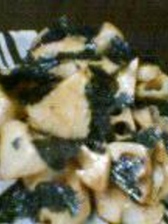 レンコンの磯辺焼き☆バター風味-レシピのメイン写真