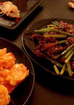 牛肉とニンニクの茎の炒め物-レシピのメイン写真
