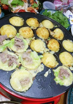 ❤️中秋名月☺️豚・卵ボール焼き❤️-レシピのメイン写真
