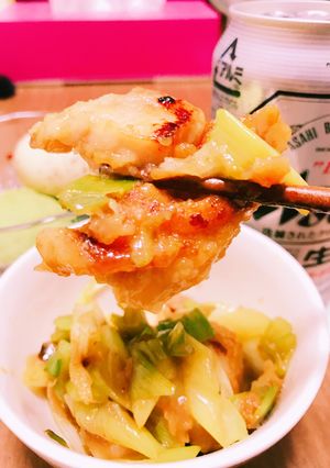 鶏肉とねぎの甘酢たれ-レシピのメイン写真