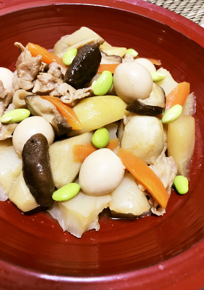 味しみしみ♡豚肉と里芋の五目煮-レシピのメイン写真