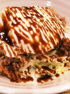 月見お好み焼き風-レシピのメイン写真