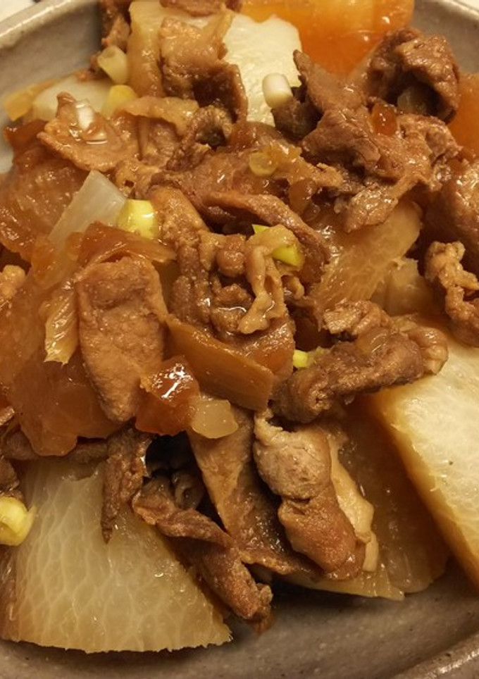 豚肉と大根の煮物 圧力鍋で簡単に-レシピのメイン写真