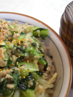 野菜入り鶏そぼろ丼-レシピのメイン写真