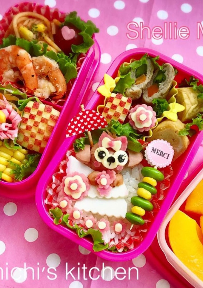 女の子 キャラ弁 シェリーメイ by 3姉妹ママ♡mic 【クックパッド】 簡単おいしいみんなのレシピが392万品