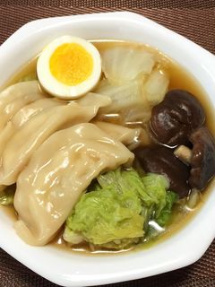 簡単!スープ餃子!(^^)!-レシピのメイン写真