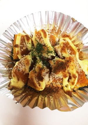 お弁当に☆簡単カボチャマヨ-レシピのメイン写真