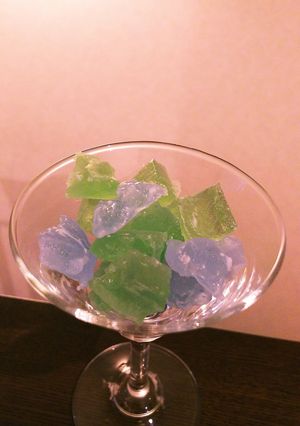 琥珀糖 わり氷-レシピのメイン写真