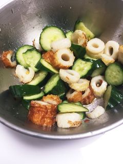 キュウリとちくわの中華和え-レシピのメイン写真