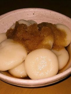 こぶおろしかけ豆腐白玉!!-レシピのメイン写真