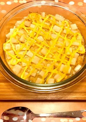 <たこ焼き粉使用>なんちゃってグラタン♡-レシピのメイン写真